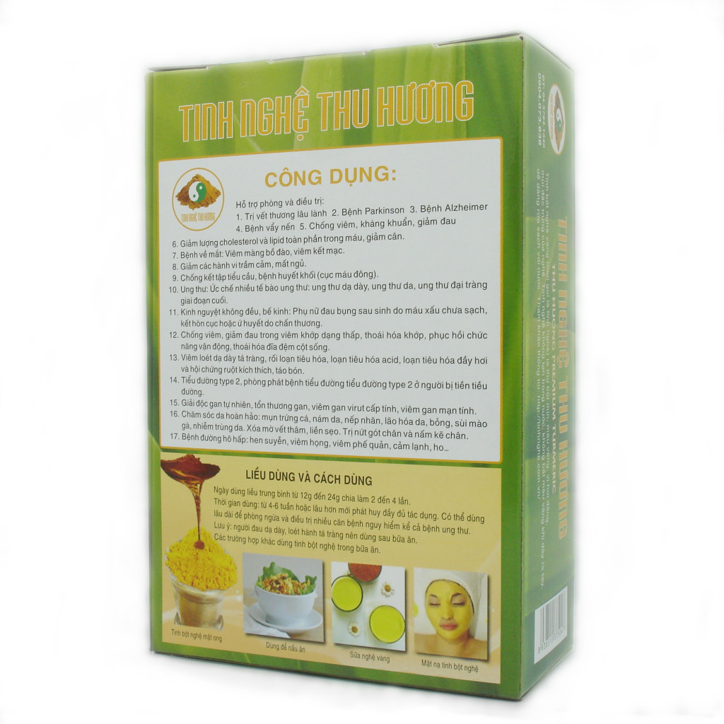 tinh bột nghệ, tinh bột nghệ Thu Hương, bột nghệ, nghệ vàng, tinh bot nghe