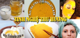 Trị nám với tinh bột nghệ vàng