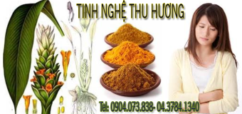 Kinh nguyệt không đều điều trị bằng nghệ vàng