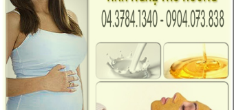 Trị mụn trứng cá cho bà bầu bằng tinh bột nghệ