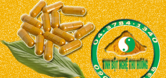 Tinh bột nghệ được bào chế thành dạng viên nhộng để điều trị ung thư