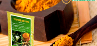 Tinh bột nghệ Thu Hương, công dụng và hướng dẫn sử dụng tinh bột nghệ