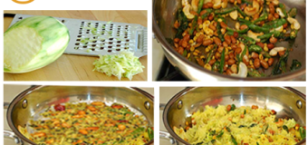 Cơm xoài nghệ vàng món ăn bổ sung nghệ vàng cho sức khỏe cả nhà