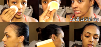 Mặt nạ tinh bột nghệ  và cách làm hết màu vàng sau khi đắp mặt nạ tinh bột nghệ