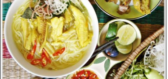 Nghệ vàng trong bún cá lóc món ăn Nam bộ thơm ngon khó cưỡng