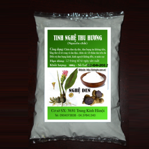 Tinh bột nghệ, tinh bột nghệ đen, tinh bột nghệ đen Thu Hương, tinh bot nghe den, nghệ đen,