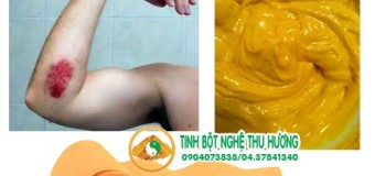 Chữa lành vết thương với nghệ vàng như thế nào?