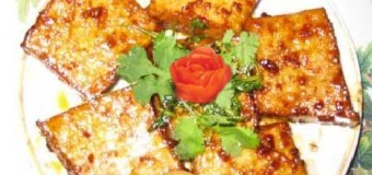 Đậu hũ chiên sả ớt nghệ vàng món chay vừa ngon vừa bổ