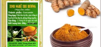 Bài thuốc trị bệnh từ nghệ vàng theo y học cổ truyền