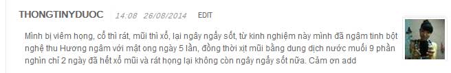 Tinh bột nghệ, tinh bot nghe, bột nghệ, bot nghe, nghệ vàng, nghe vang, tinh bột nghệ Thu Hương, tinh bot nghe Thu Huong