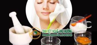 Tinh bột nghệ vàng làm trắng da hiệu quả chỉ sau 1 tuần