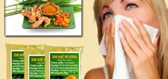 Viêm xoang mãn tính có điều trị bằng nghệ vàng được không?