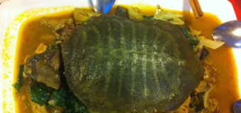 Các món ăn ngon bổ sung bột nghệ vàng- Ba ba chuối đậu