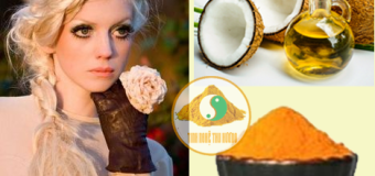 Mặt nạ tinh bột nghệ dầu dừa giúp người da khô chống cái lạnh mùa đông