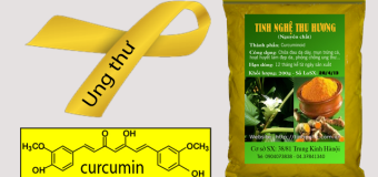 Tinh bột nghệ phòng và hỗ trợ điều trị ung thư đường tiêu hóa