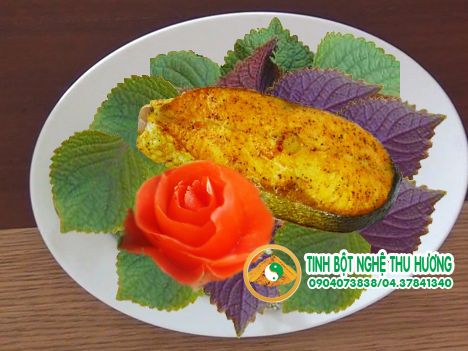Cá hồi, nghệ vàng, sức khỏe, Cá hồi nướng nghệ, món ăn ngon dễ làm, món ăn, omega-3, tinh bột nghệ, tinh bot nghe, bot nghe, nghe vang