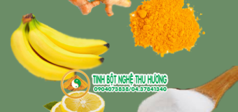 Làm đẹp tại nhà với tinh bột nghệ vàng và chuối