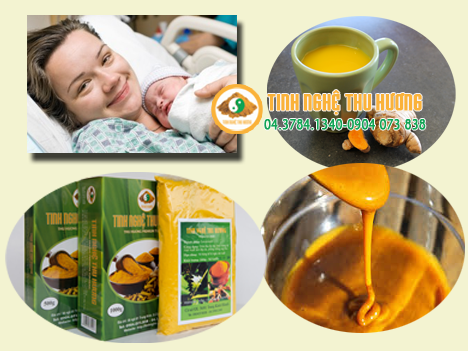 Phụ nữ sau sinh, tinh bột nghệ, bột nghệ, nghệ vàng, mật ong, phu nu sau sinh, tinh bot nghe, bot nghe, nghe vang
