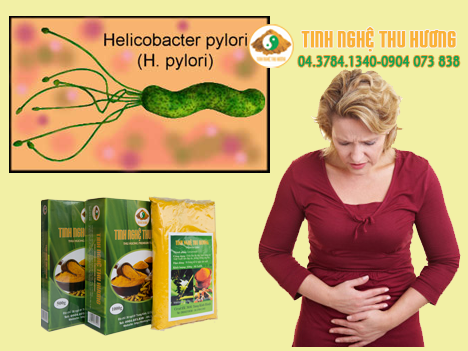 Vi khuẩn H.pylori, nghệ vàng, vi khuẩn, H.pylori, đau dạ dày, dạ dày, nghệ vàng, ung thư, tinh bột nghệ, bột nghệ, tinh bot nghe, bot nghe, nghe vang, dau da day
