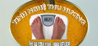 Giảm cân với tinh bột nghệ vàng hy vọng cho người thừa cân béo phì