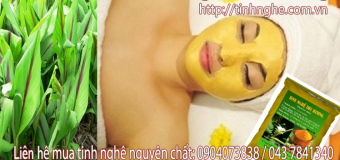 Tinh bột nghệ mật ong giúp khỏi đau dạ dày và tinh bột nghệ làm đẹp