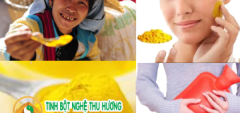 Tinh bột nghệ vàng và sức khỏe phụ nữ