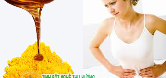 Táo bón điều trị dễ dàng với tinh bột nghệ vàng mật ong