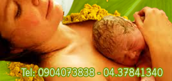 Trị rạn da cho phụ nữ sau sinh với nghệ vàng