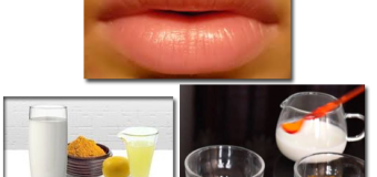 Cách làm môi hồng với tinh bột nghệ vàng