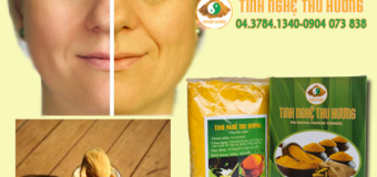 Tinh bột nghệ giúp chống lão hóa do những nguyên nhân khó ngờ